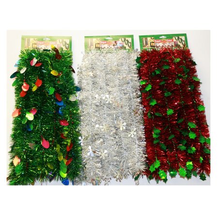 FC YOUNG F C Young Multicolored Assorted Garland Indoor Christmas Decor 61-ACE